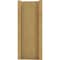 Ekena Millwork 7 1/2-in W x 14-in D x 18-in H Funston Slat Rough Cedar Woodgrain TimberThane Outlooker, Primed Tan OUTUR075X14X18FST24RCPR - alternate 4